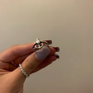 James Avery faith hope love ring